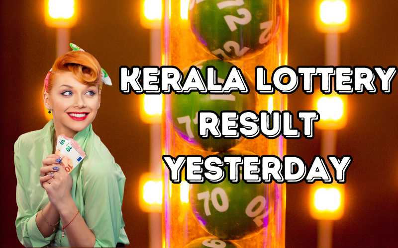 kerala lottery result yesterday